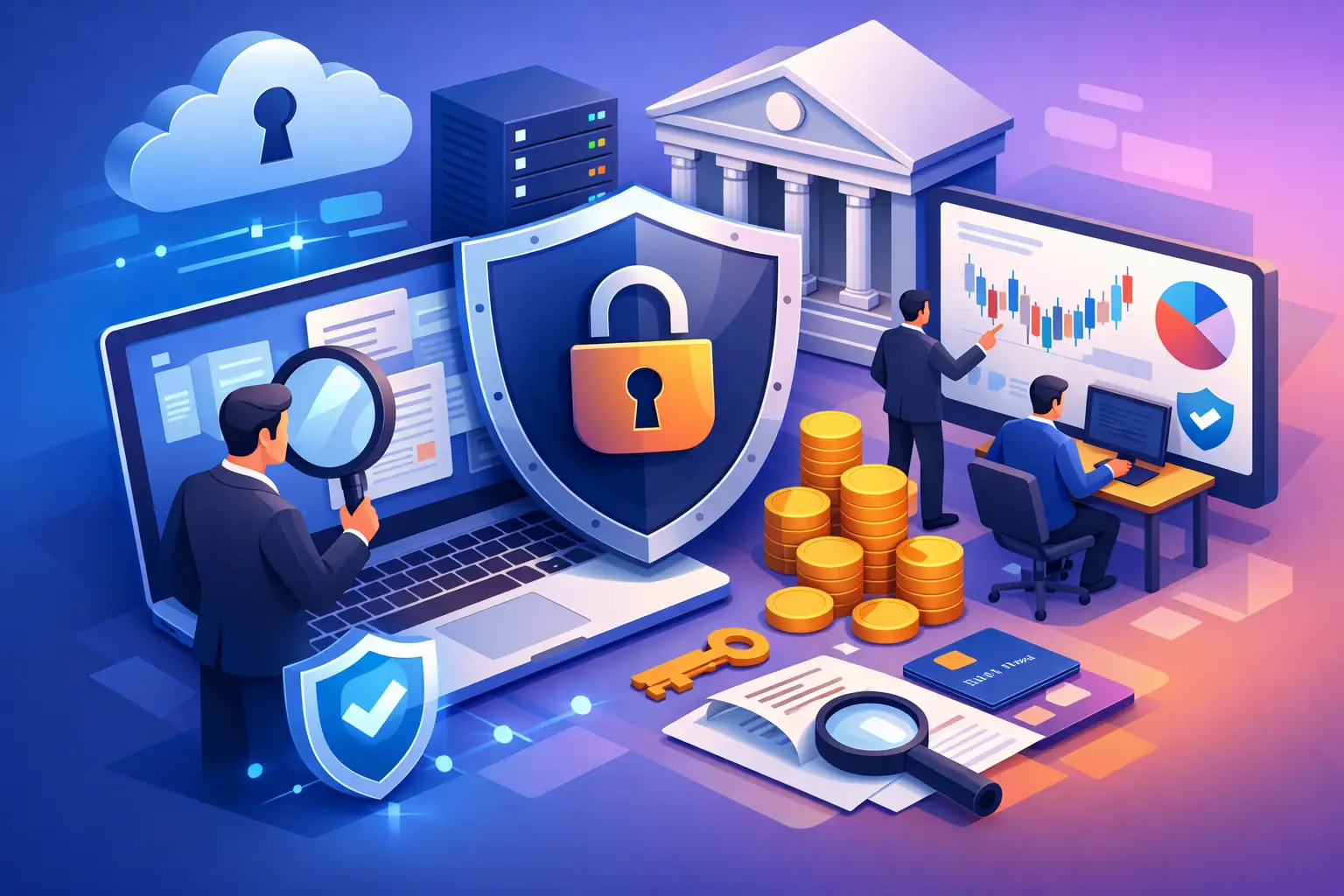 Auditoría de proveedores en ciberseguridad financiera