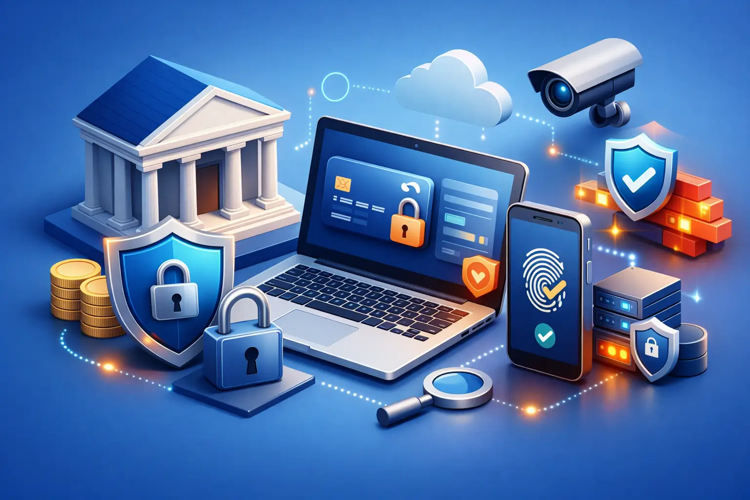 Cómo secure bank endpoints en banca
