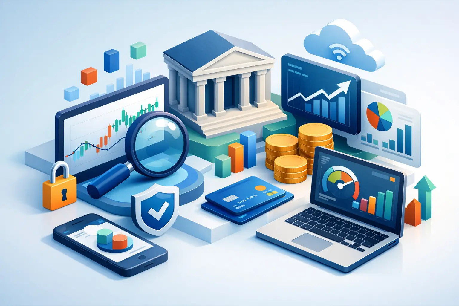 Continuous monitoring for financial institutions