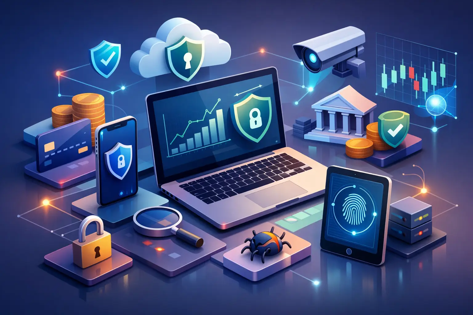 Monitoreo continuo de seguridad para fintech