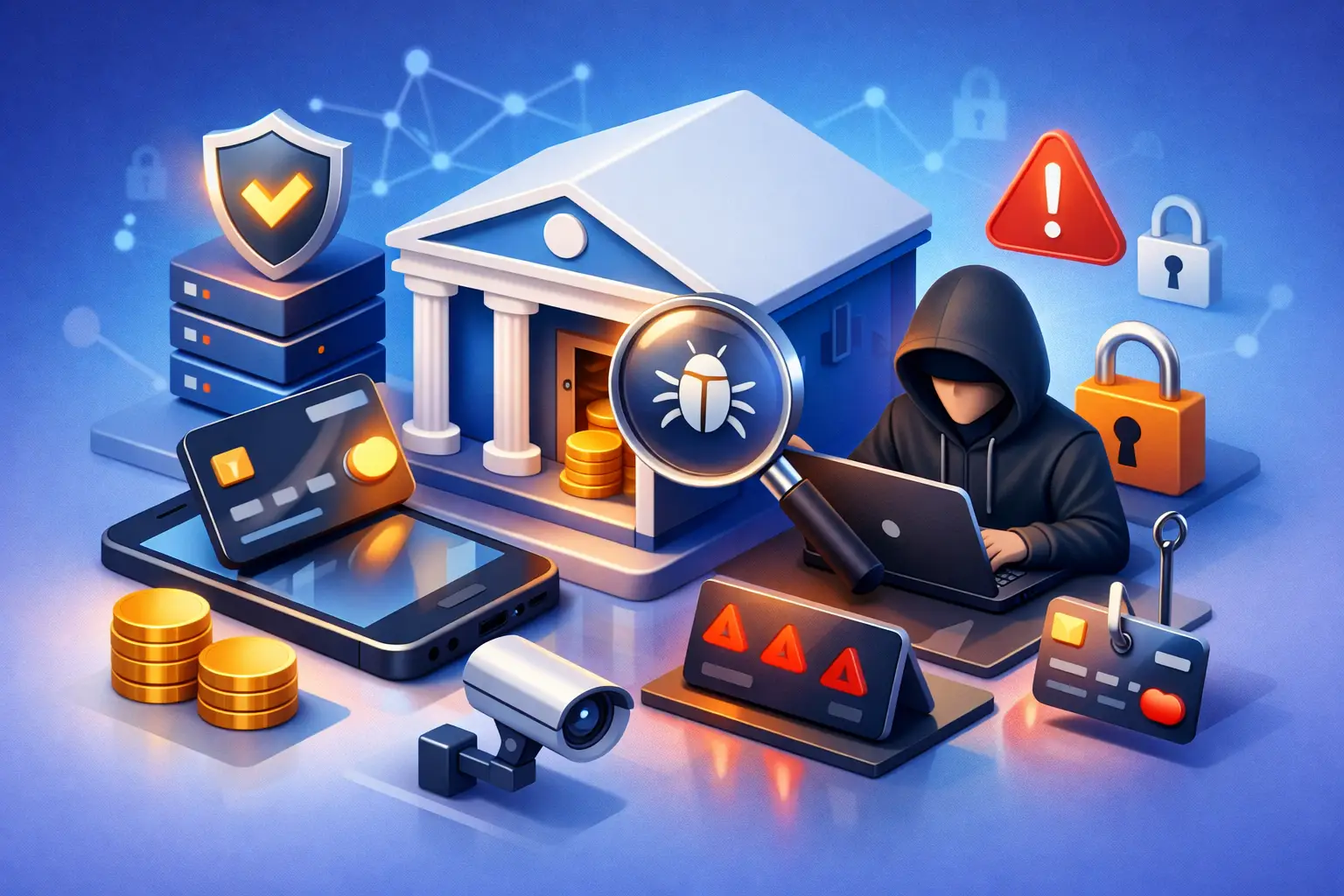 Detección de amenazas bancarias eficaz