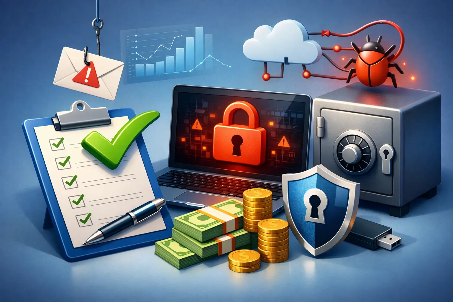 Checklist de respuesta ransomware financiero