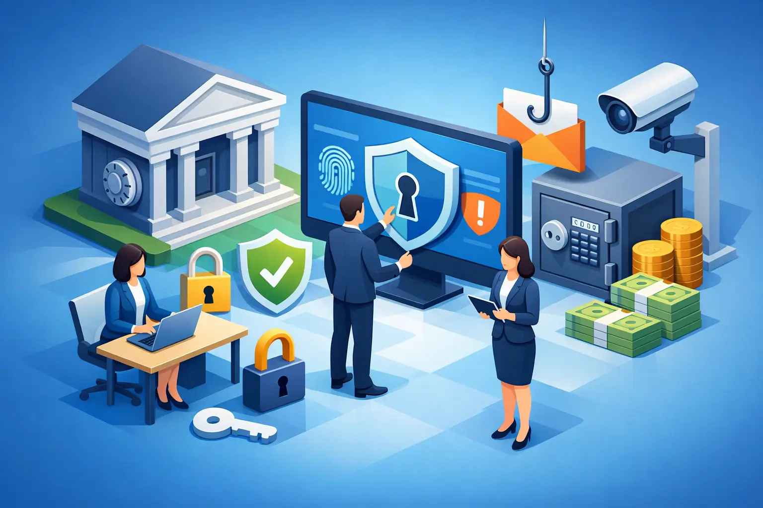 Employee security awareness for banks