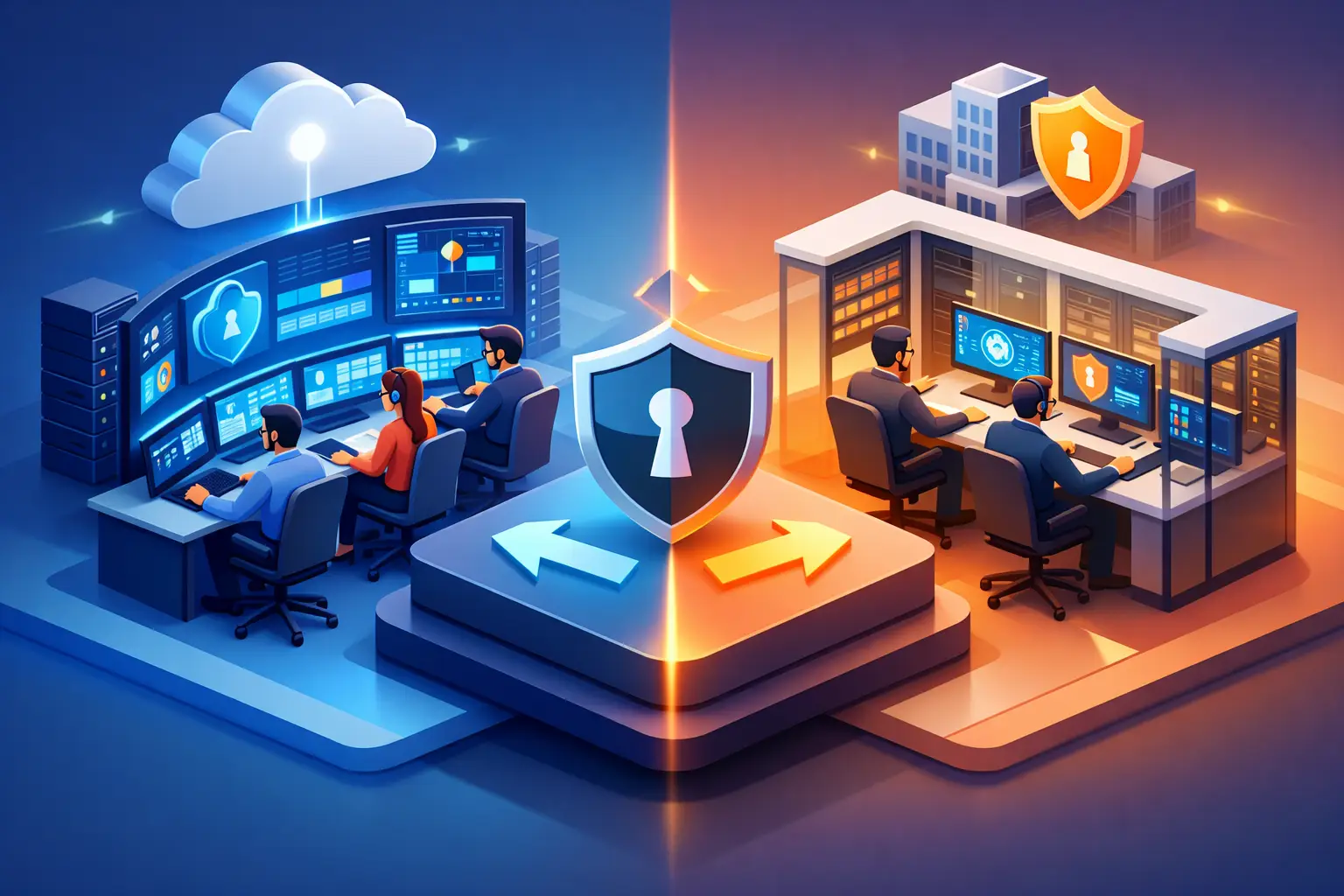 SOC tercerizado vs interno: qué conviene