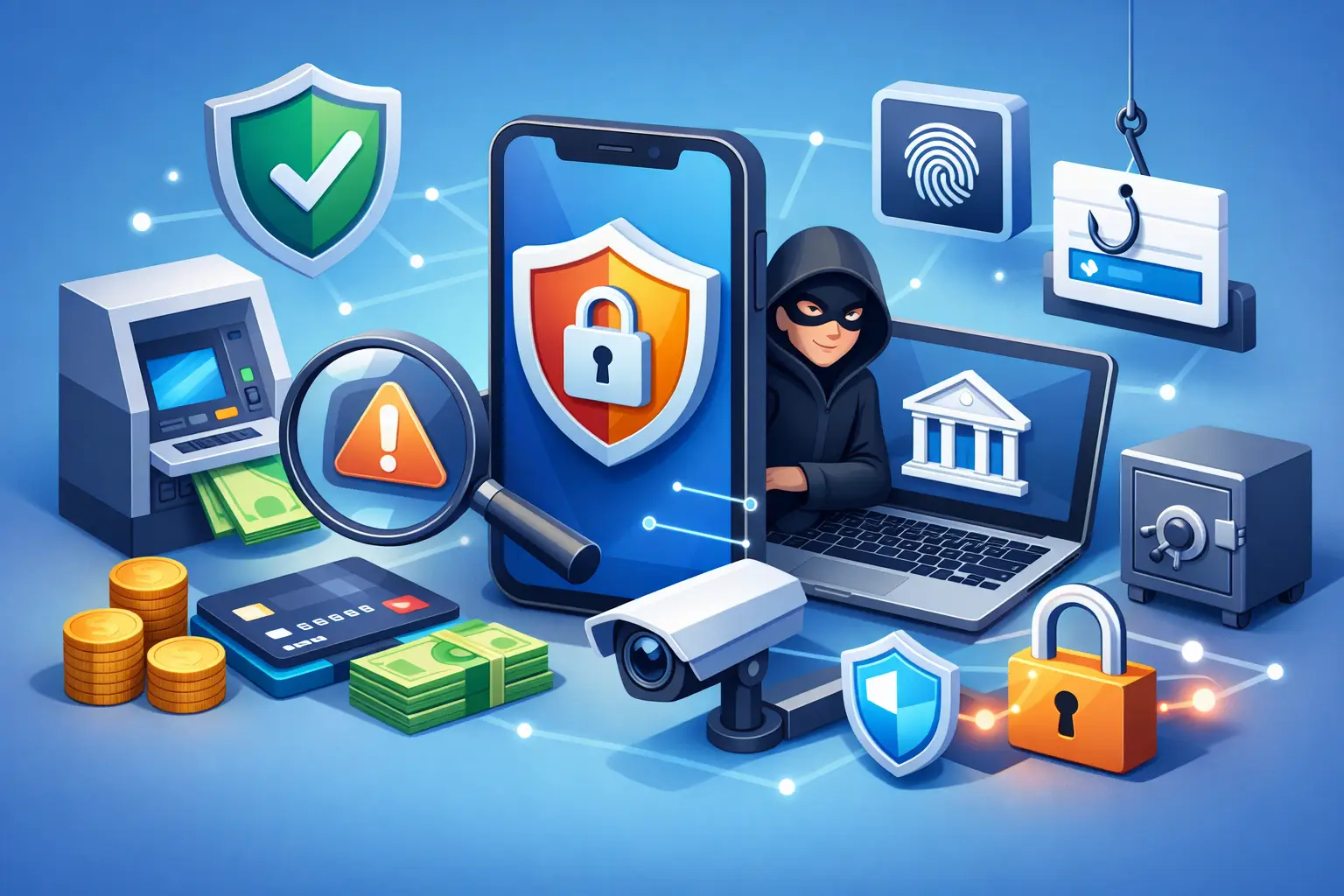Cinco controles contra fraude digital bancario